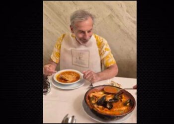 Anticaccia e antipesca, ma Giovanni Storti non rinuncia al brodetto di pesce