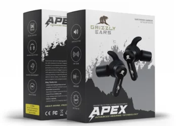Grizzly Ears rinnova la gamma: arrivano gli Apex Bluetooth, i nuovi auricolari elettronici per caccia e tiro