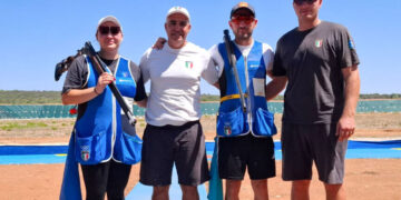 Gli Azzurri di Skeet sono già carichi per i Giochi del Mediterraneo: raduno al TAV Torricella