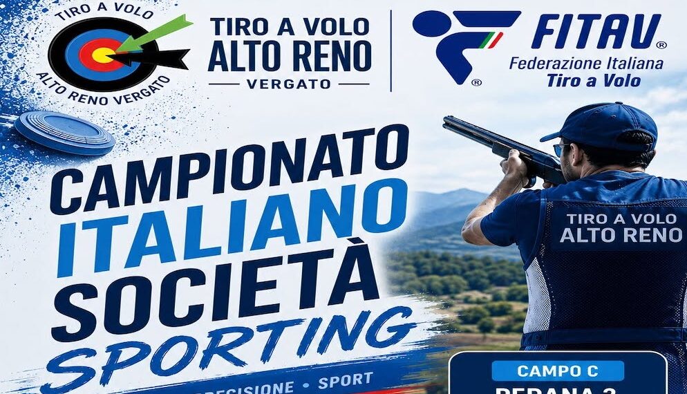 Campionato Italiano di Società di Sporting: tutto pronto al TAV Alto Reno