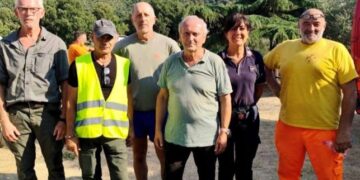 Ritrovato e salvato un anziano disperso anche grazie ai cacciatori di Micciano (Pisa)