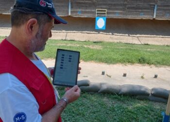 Tiro dinamico sportivo sempre più digitale: concluso il secondo test dei tablet