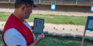 Tiro dinamico sportivo sempre più digitale: concluso il secondo test dei tablet