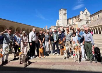 Ad Assisi si è celebrata la quarta Giornata del Cinofilo