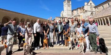 Ad Assisi si è celebrata la quarta Giornata del Cinofilo
