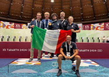 Un oro, due argenti e terzo posto nel medagliere: il tiro a segno azzurro protagonista a Taranto 2026