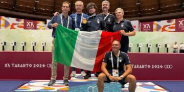 Un oro, due argenti e terzo posto nel medagliere: il tiro a segno azzurro protagonista a Taranto 2026
