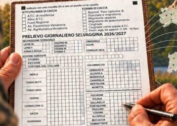 Apertura della stagione venatoria: l’importanza della corretta compilazione dei tesserini