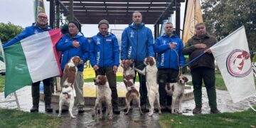 Campionato Internazionale a selvatico abbattuto: Italia sul gradino più alto del podio