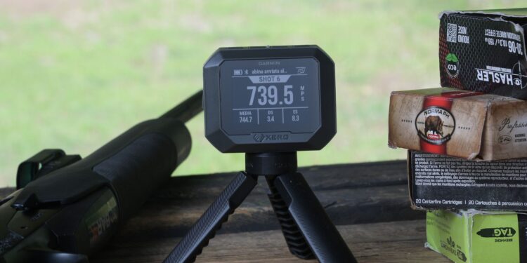 Il nuovo Garmin Xero C2 al bancone. È cronografo radar compatto e robusto, ma soprattutto efficiente.