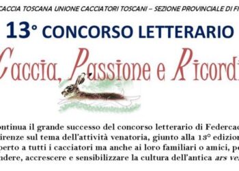 “Caccia, passione e ricordi”: il concorso letterario di FIDC torna con la sua 13ª edizione