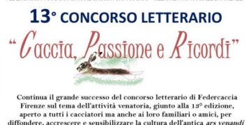 “Caccia, passione e ricordi”: il concorso letterario di FIDC torna con la sua 13ª edizione