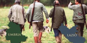 Mobilità venatoria, Umbria e Lazio rinnovano l’accordo di reciprocità