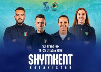 Trap, gli Azzurri in Kazakistan per il 35° Memorial Pochivalov